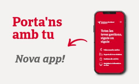 IMATGE DE LA NOVA APP D'ASSEGURANCES CATALANA OCCIDENT