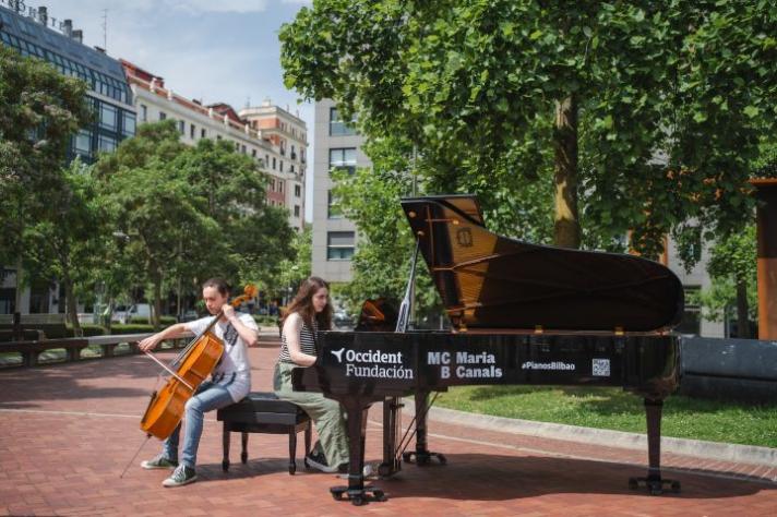 Tu ciudad se llena de pianos Bilbao 2026