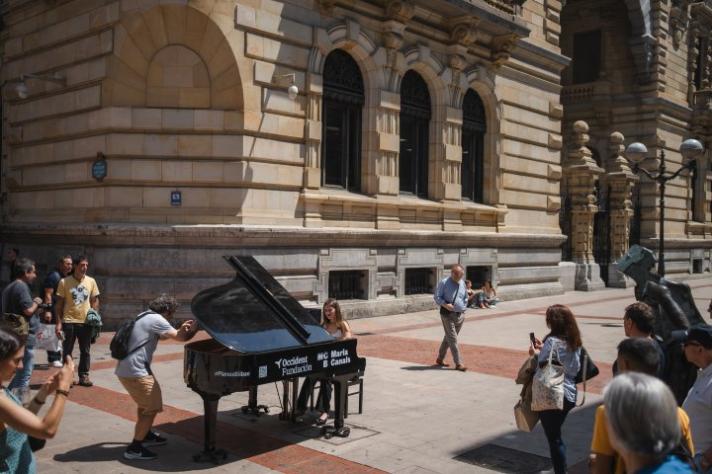 Tu ciudad se llena de pianos Bilbao 2026