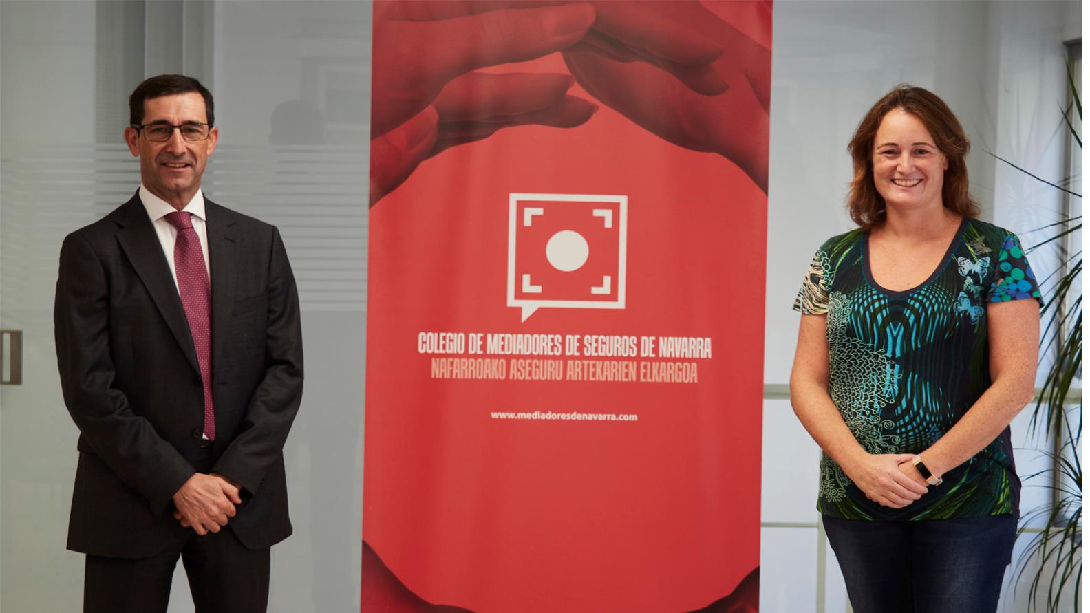 Plus Ultra Seguros renews its collaboration agreement with the Professional Insurance Brokers Association of Navarre