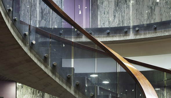  photo of staircase at Head Office