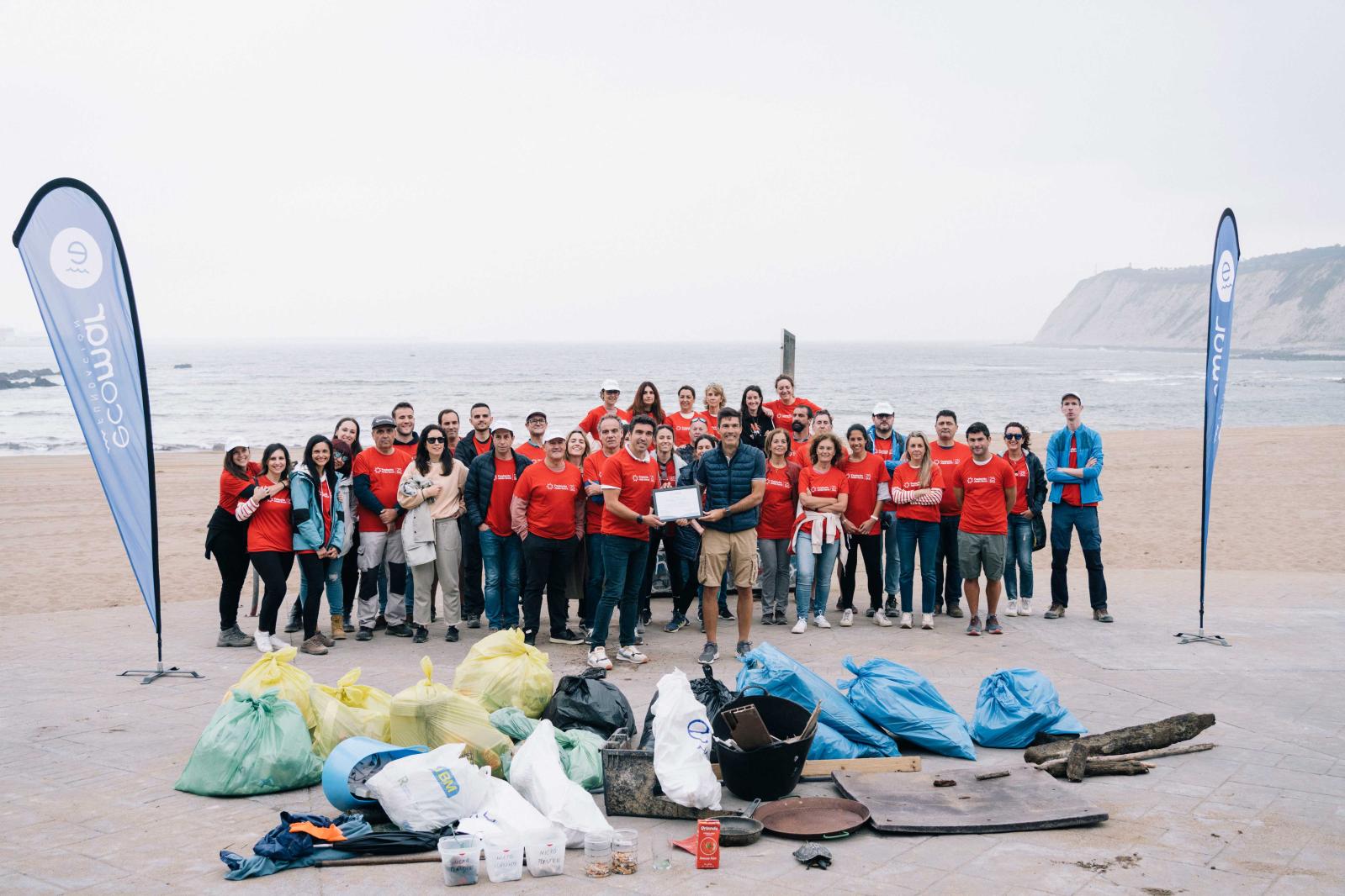 Actividad de voluntariado corporativo en Getxo 