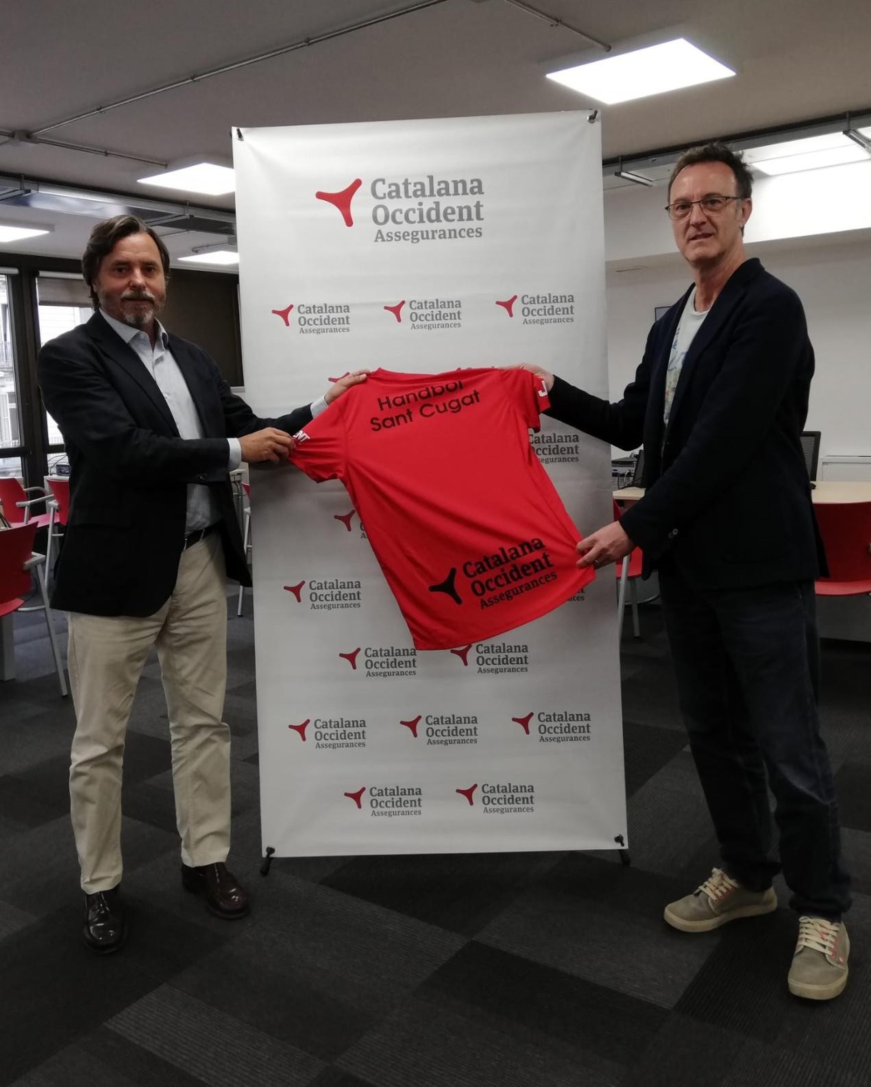 Fotografía patrocinio Handbol Sant Cugat