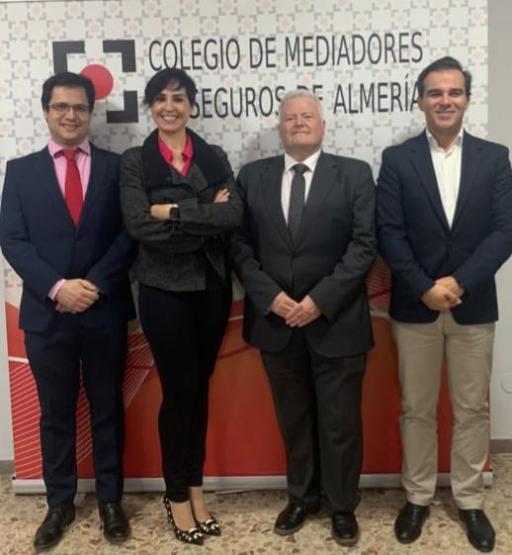 José María Gil, Elena Linares, Francisco Turatti y Elias Alonso