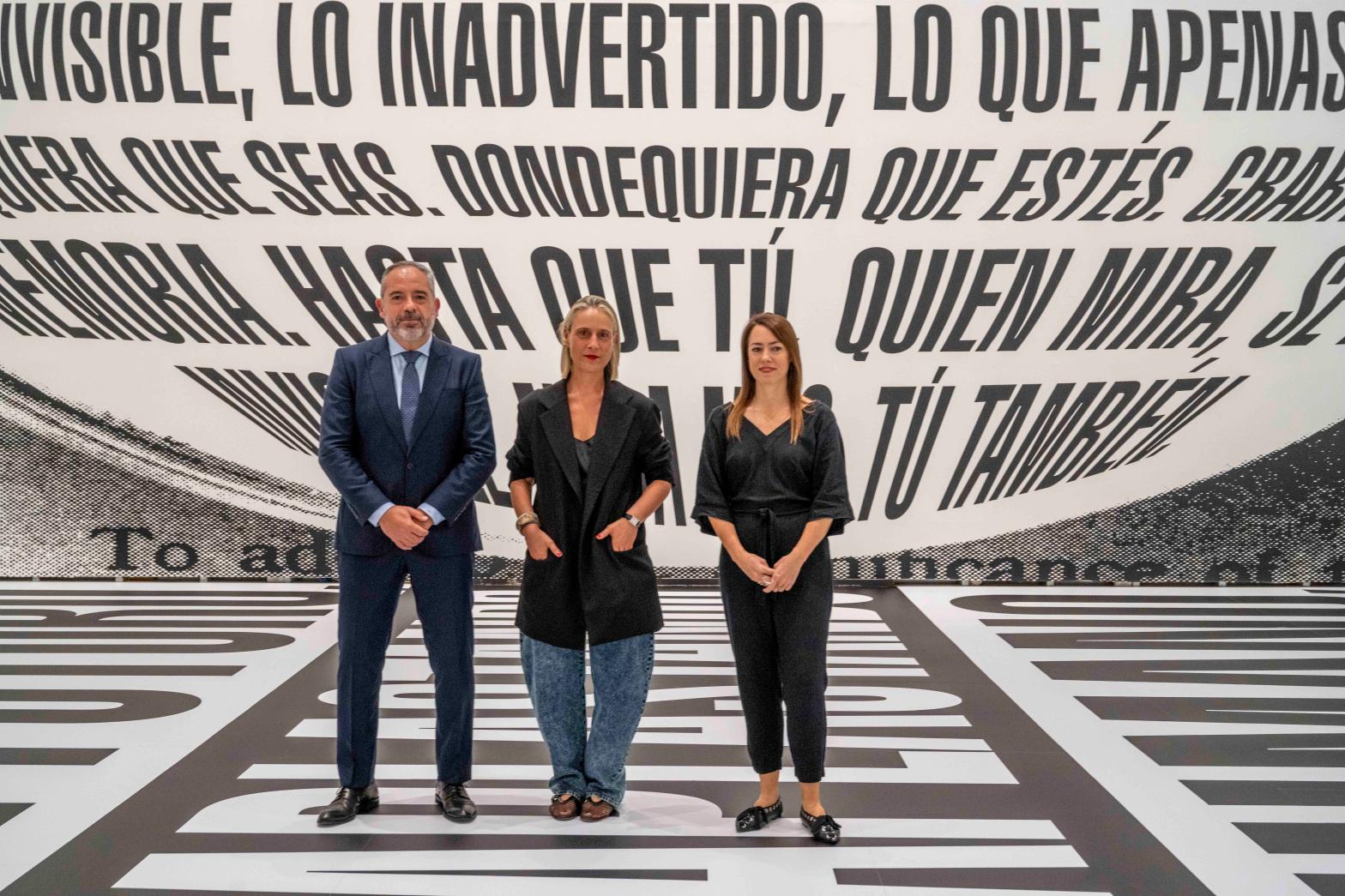 Occident exposición Barbara Kruger
