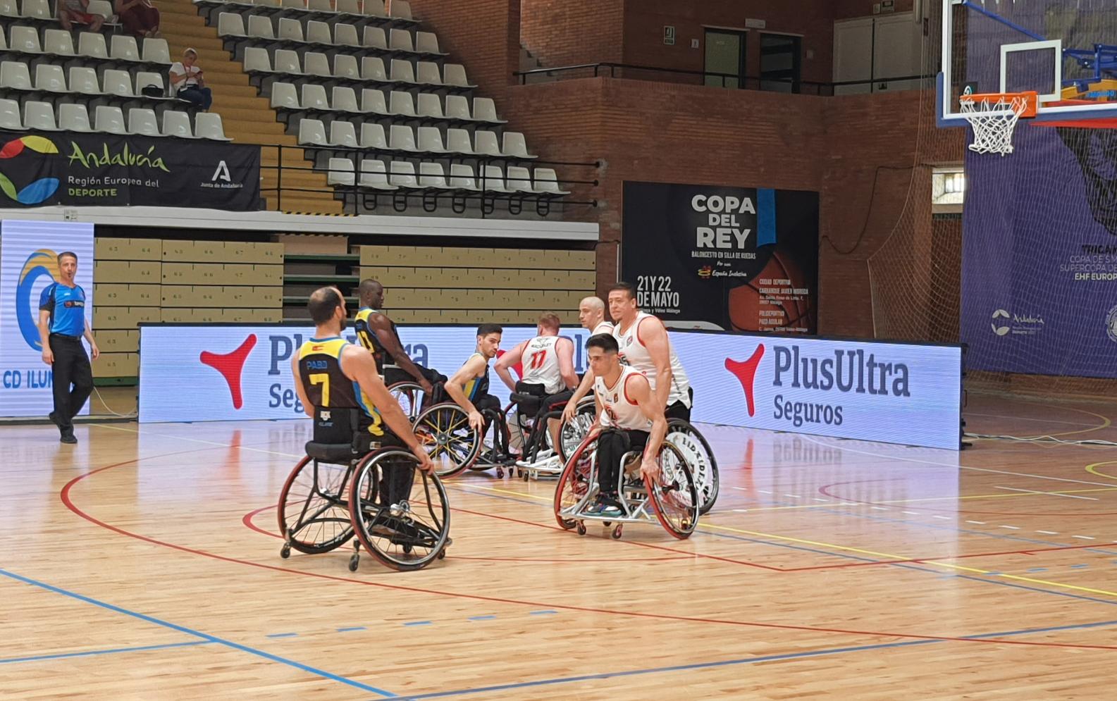 Patrocinio Copa del Rey de baloncesto en silla de ruedas