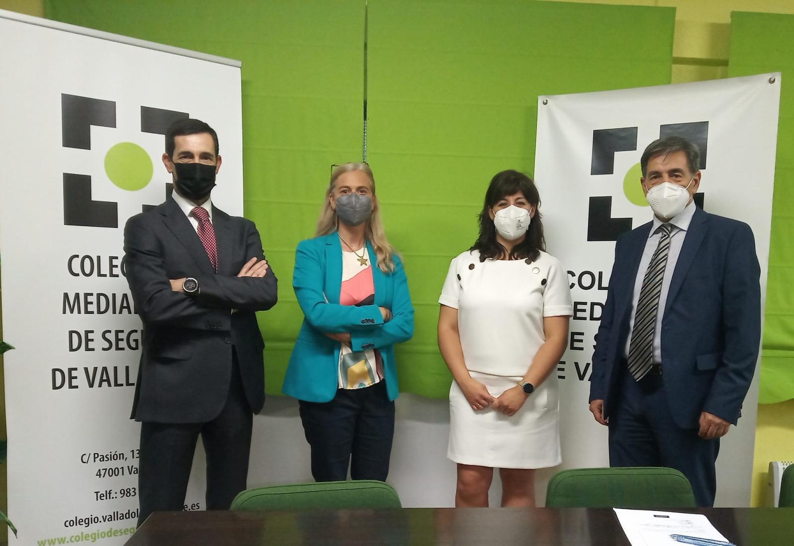Plus Ultra Seguros firma un acuerdo de colaboración con el Colegio de Mediadores de Seguros de Valladolid